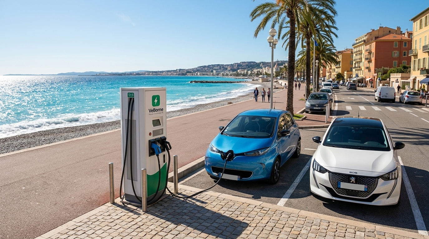 Recharge à Cagnes-sur-Mer - Cros-de-Cagnes
