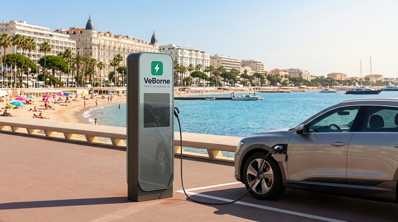 Recharge à Cannes - La Croisette