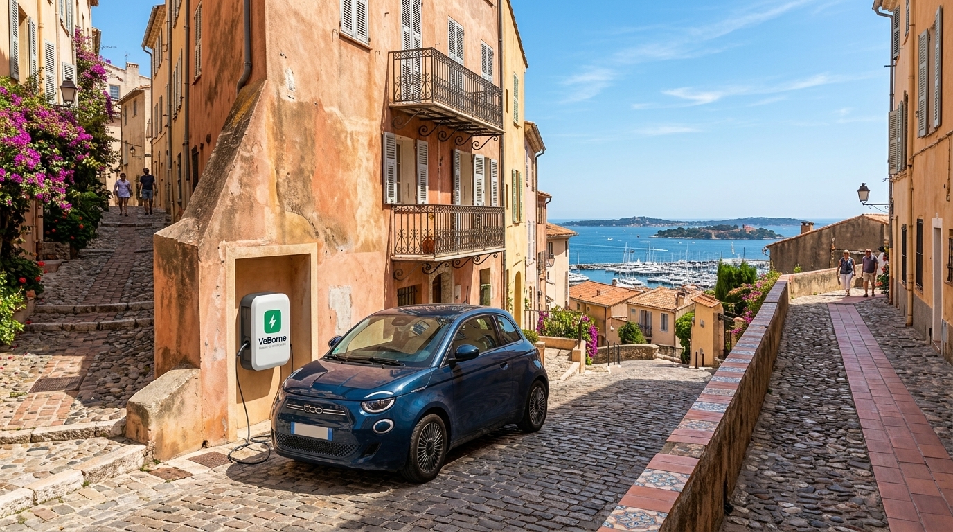 Recharge à Cannes - Le Suquet